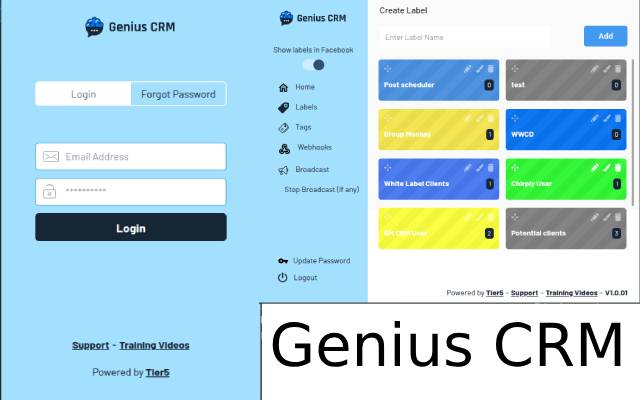 Genius CRM screenshot 1